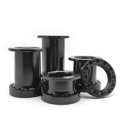Kit adaptador universal de volante Boss, espaciador de buje negro