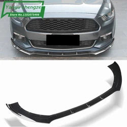 Splitter delantero JC Style para Ford Mustang 2015-2021, negro