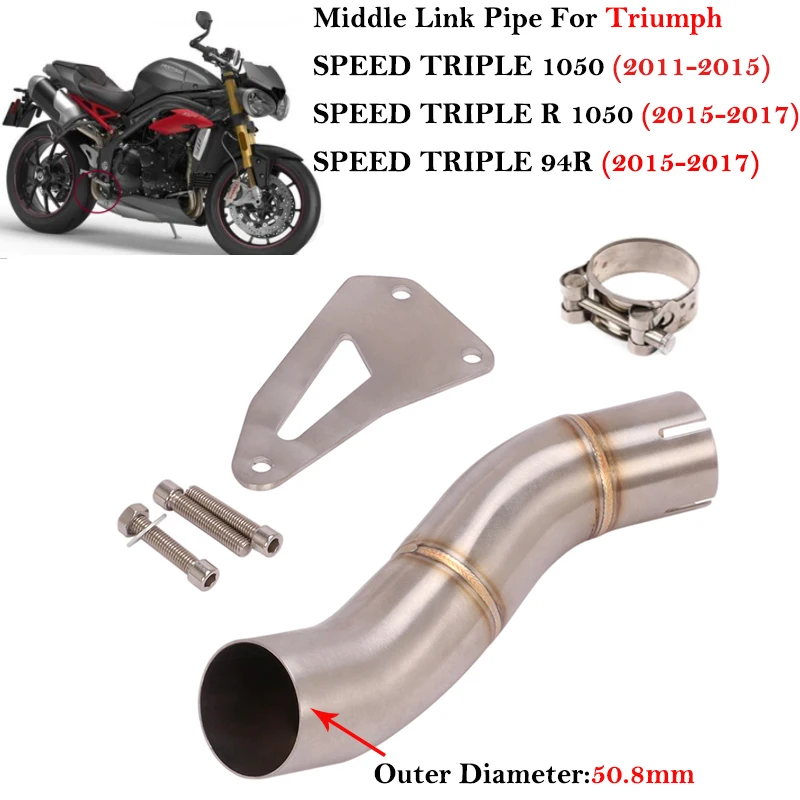 Escape Slip-On 51mm para Triumph Speed Triple 1050/R