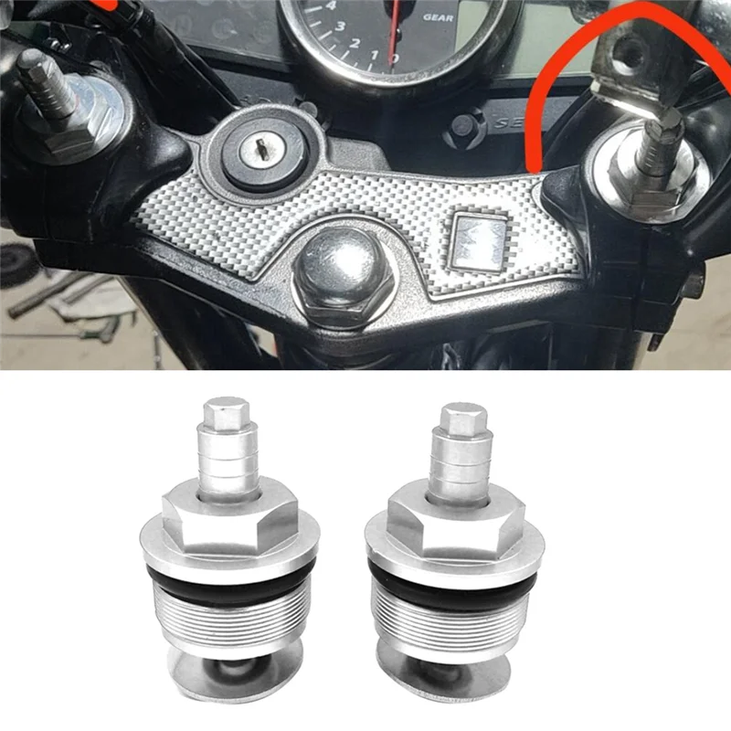 Tapa tornillo de horquilla delantera Suzuki GW250 / DL250 - imagen 5