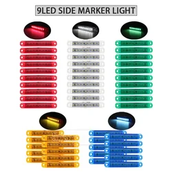 Piloto lateral LED estanco multicolor para camión y remolque