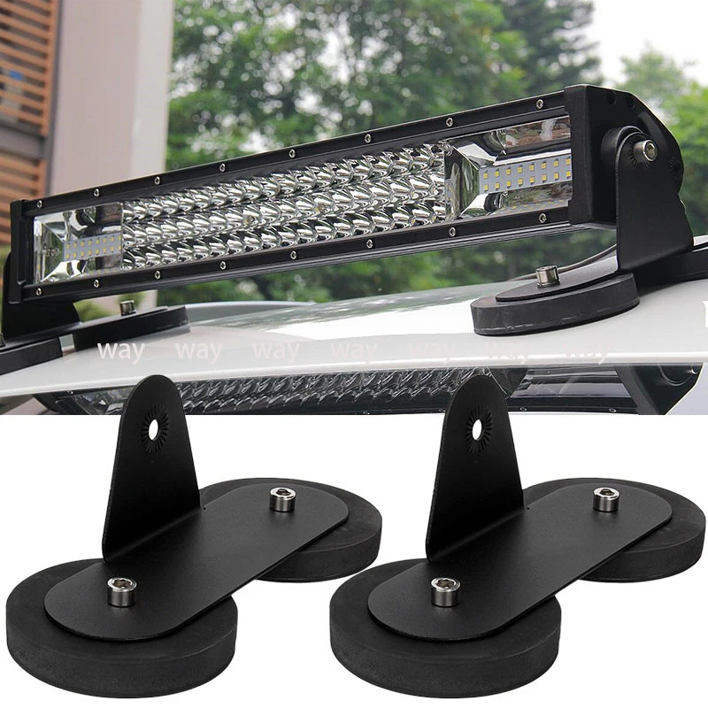Soporte magnético para barra LED de techo para SUV y camión
