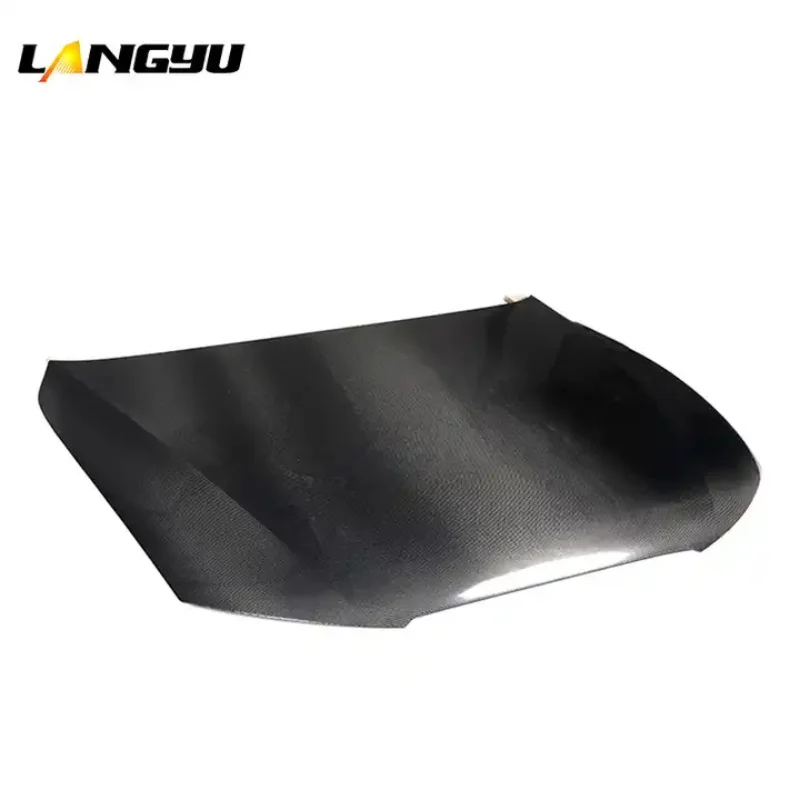 Langyu Capó de fibra de carbono estilo OEM para Audi A5 2009-2011 - imagen 5