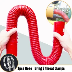 Manguito de intercooler de silicona reforzado rojo, 16-110 mm