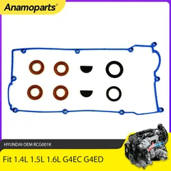 Juntas de tapa de válvulas G4EC/G4ED para Hyundai Accent y Kia Rio