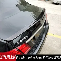 Alerón trasero de maletero para Mercedes-Benz Clase E W212 4 puertas