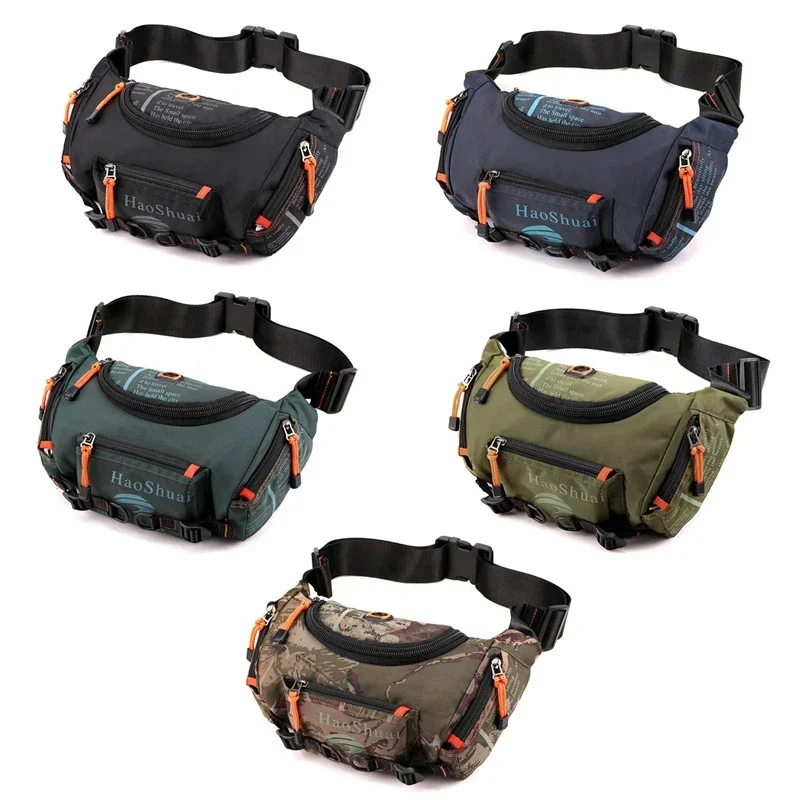 Riñonera impermeable para motocicleta, ciclismo y senderismo