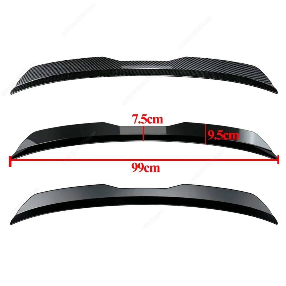 Alerón trasero ABS negro brillante para Audi A4 B8 8.5 Avant y Allroad - imagen 5