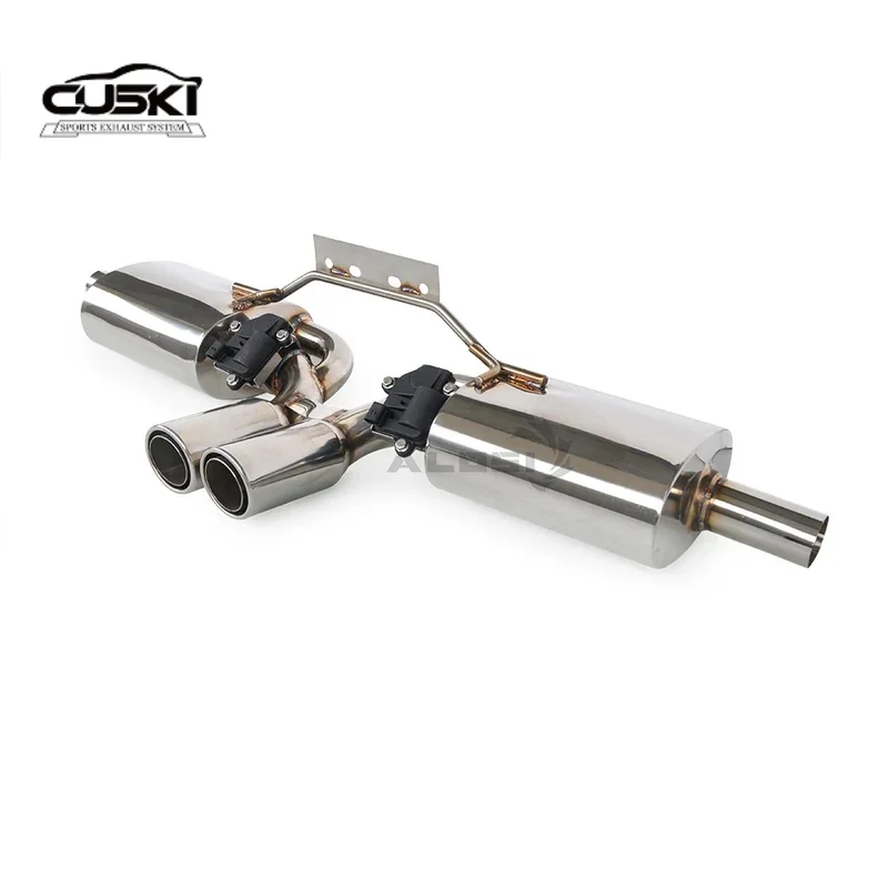 Componentes de escape de alto rendimiento adecuados para Porsche Boxster S 986 2.5L (1997-2002) sistema de escape deportivo de acero inoxidable wi - imagen 3