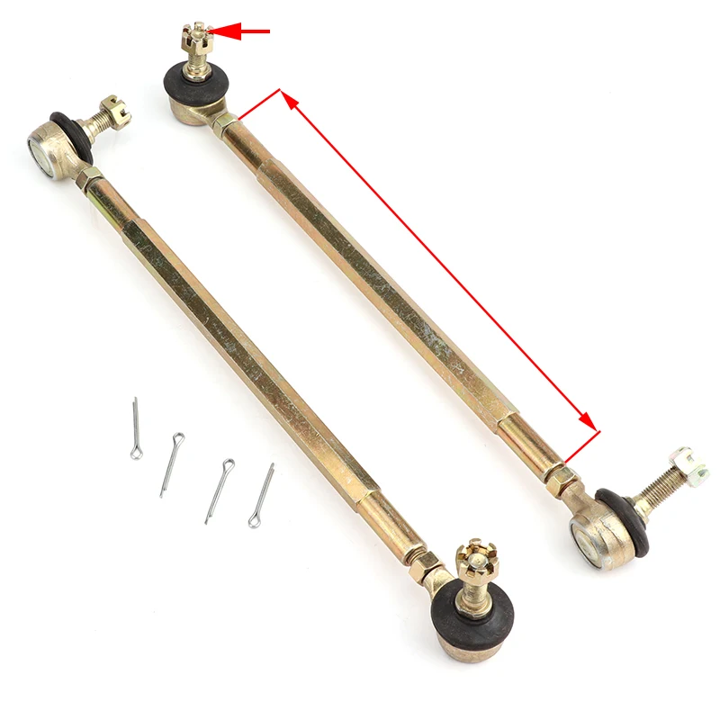Eje de dirección M10 ajustable 200-270mm para kart y ATV 4 ruedas - imagen 5