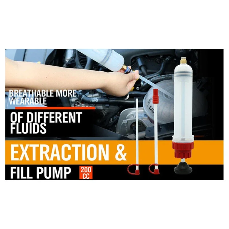 Jeringa engrase aceite 200cc – herramienta mecánica motor - imagen 3