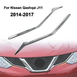 Embellecedor rejilla paragolpes Nissan Qashqai 2014-2017 cromado
