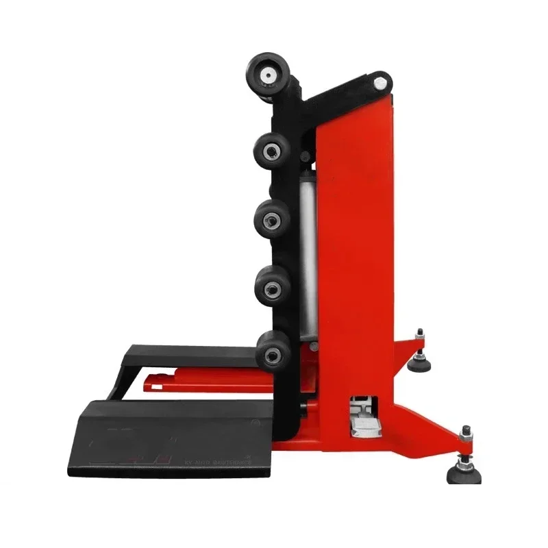 Máquina de equilibrado de neumáticos con elevador neumático para taller - imagen 2