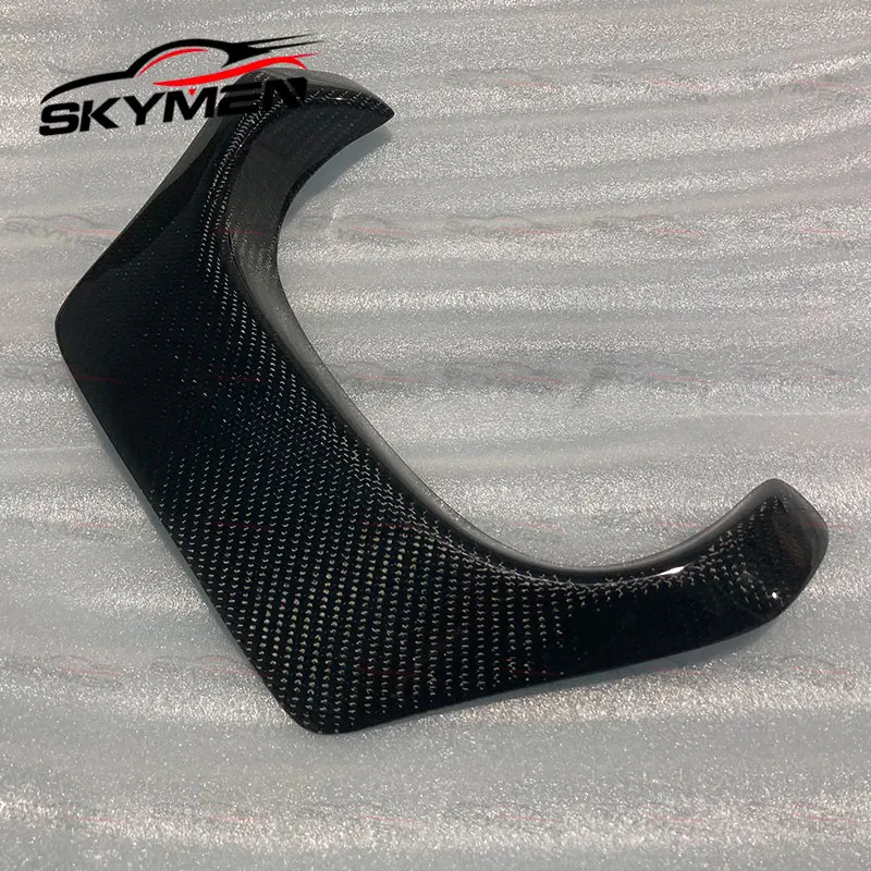 Para Nissan Skyline R33 GTR parachoques trasero de fibra de carbono protector térmico de escape apto para parachoques trasero OEM solo ajuste cubierta de protección térmica embellecedora - imagen 2