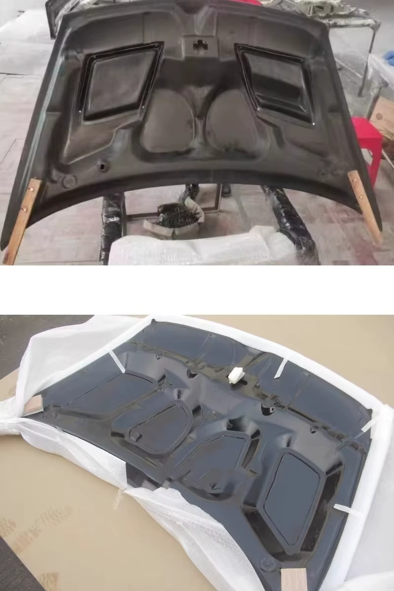 Capó de motor de fibra de carbono, capó ligero para Honda civic FD2, cubierta de motor de nuevo estilo modificado, accesorios para coche - imagen 5