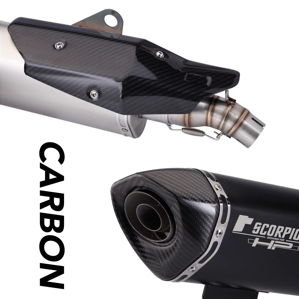 Sistema escape completo GP fibra de carbono para BMW C400X C400GT - imagen 3