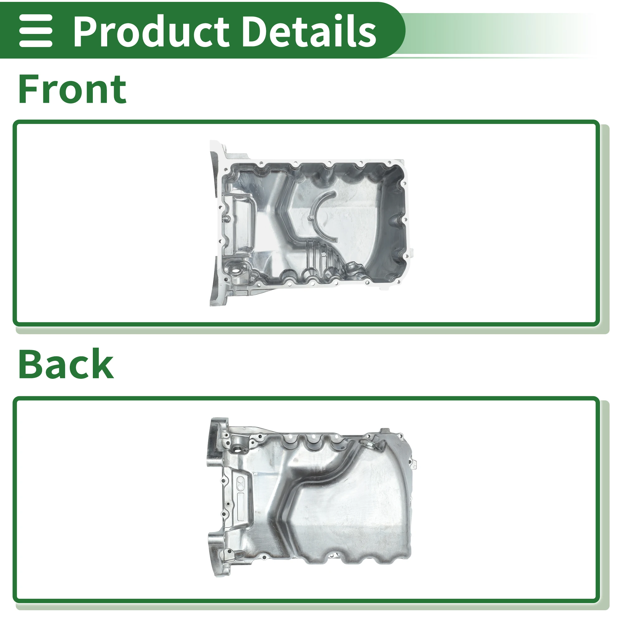 Cárter aceite UXCELL 112005J6A11 – Acura MDX V6 3.5L (2016-2020) - imagen 4