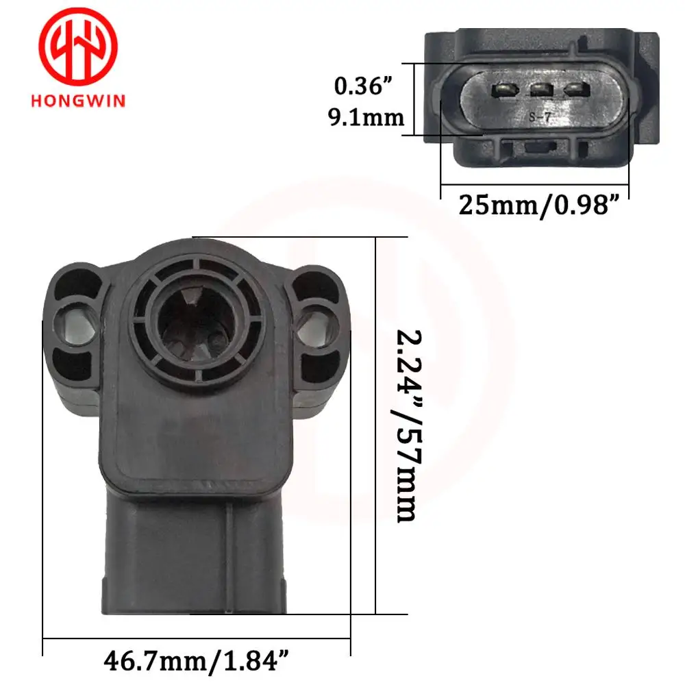 Sensor TPS de posición del acelerador F5RZ para Ford Escape - imagen 5