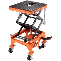 Elevador hidráulico tijera moto 135KG – capacidad máxima