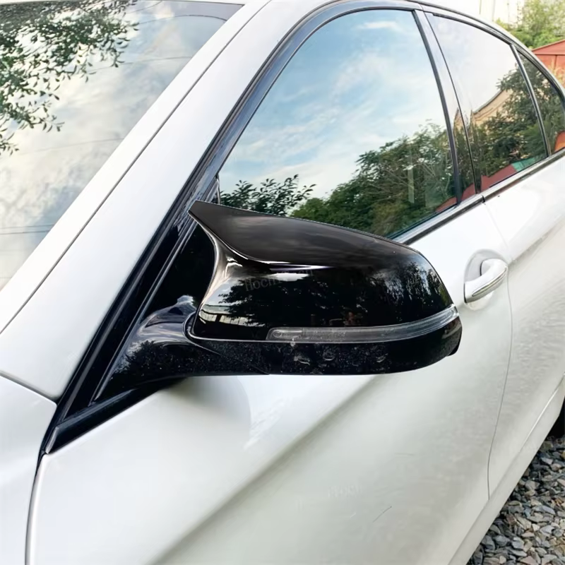 Tapa de espejo retrovisor estilo carbono para BMW Serie 5, 6 y 7 - imagen 5