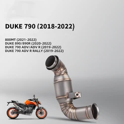 Tubo intermediario de escape KTM Duke 790 y 890 Adventure R 2018-2022