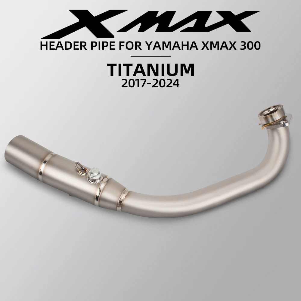 Sistema de escape completo de titanio para Yamaha XMAX 250/300 2017-2021