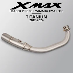 Sistema de escape completo de titanio para Yamaha XMAX 250/300 2017-2021
