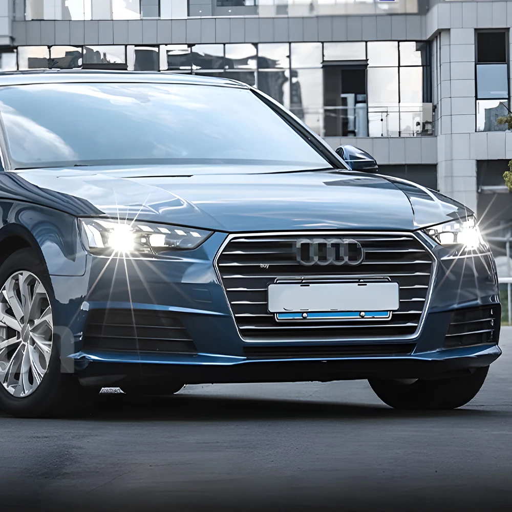 Para Audi A4 A4L RS4 S4 2017-2019 conjunto de faros automáticos efecto de arranque actualizado estilo RS lente de proyector LED accesorios de herramientas de coche - imagen 5