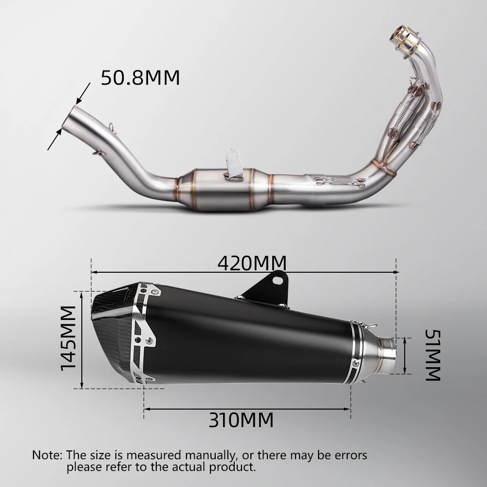 Escape completo Delta con dB killer para Yamaha MT-09/XSR900 - imagen 2