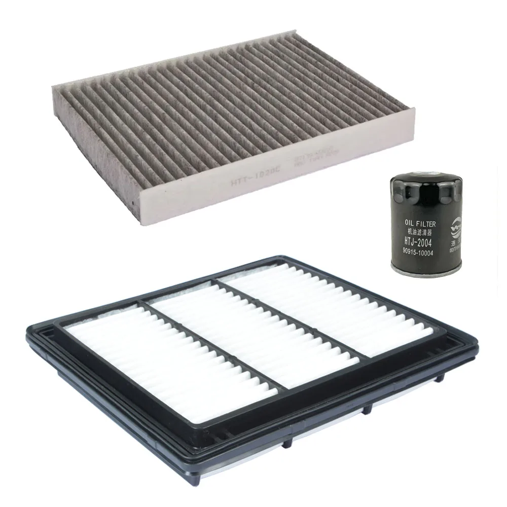 Juego de filtros 2-3 Uds para TOYOTA LAND CRUISER J300 300 3.5T 2021-2024 LEXUS LX600 J310 Cabina AC Kit de filtro de aceite de motor de aire pieza de repuesto