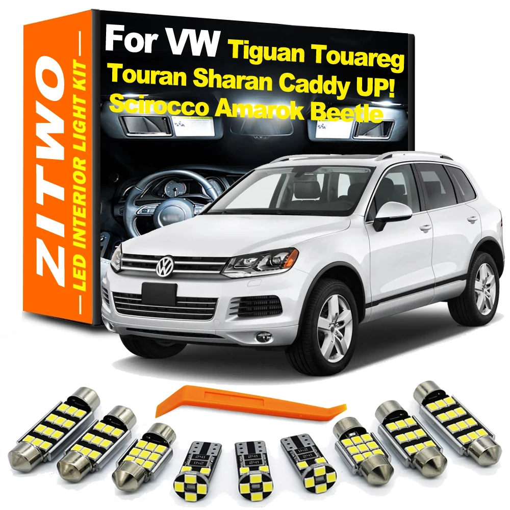 VW Kit luz interior LED para Tiguan, Touareg, Sharan y Touran