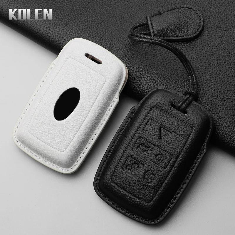 Funda de cuero para llave Land Rover y Jaguar – Range Rover, Evoque - imagen 4