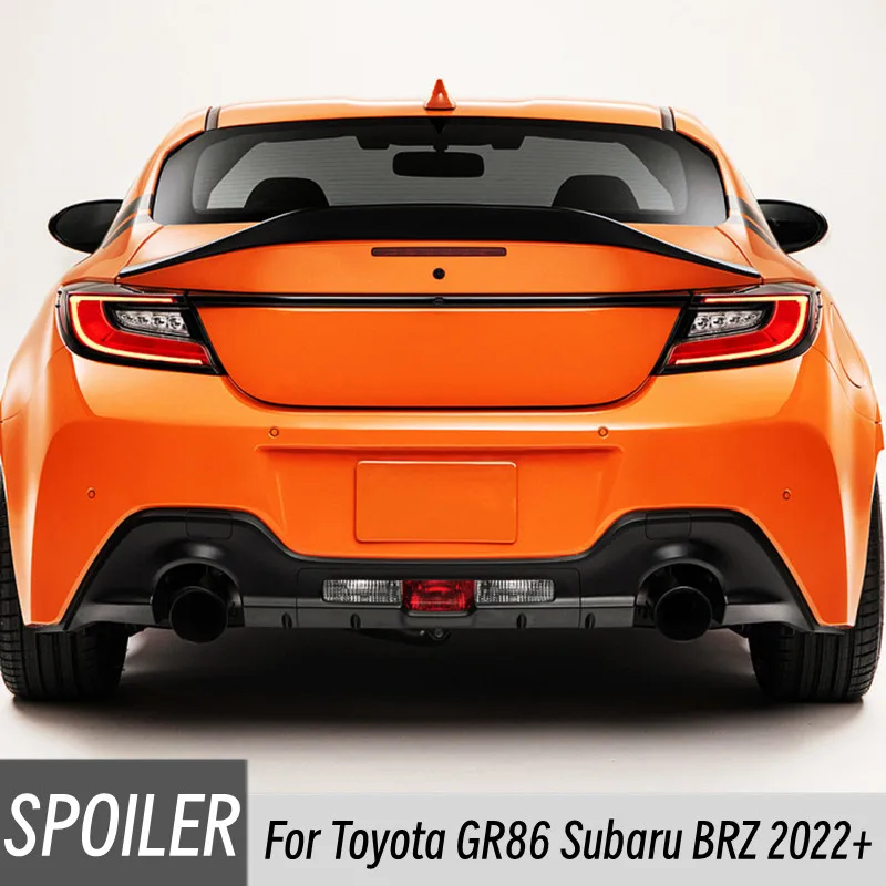 Alerón de techo ABS negro brillante para Toyota GR86 y Subaru BRZ 2022