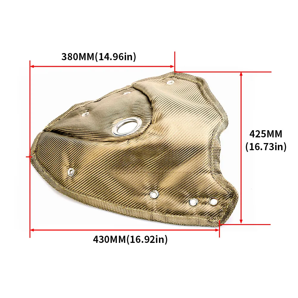 Protector térmico del turbo de titanio – MINI R55/R56 1.6T N14/N18