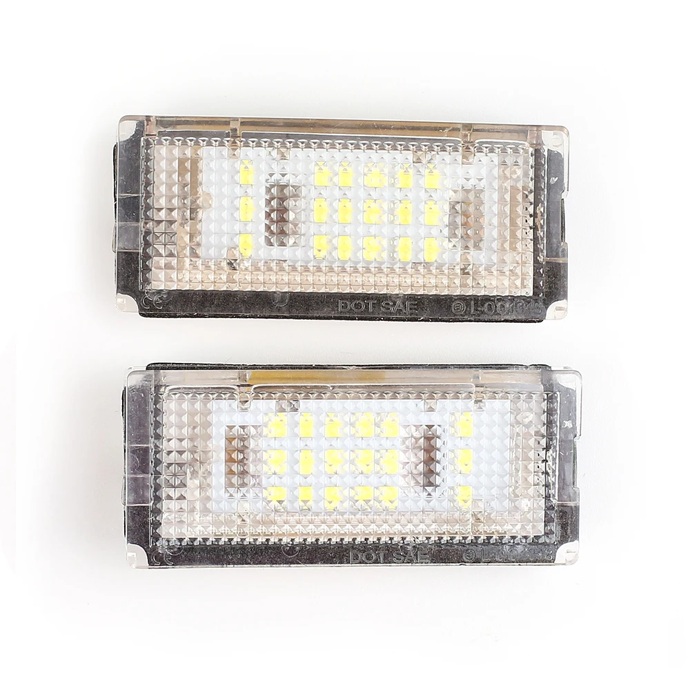 Luz LED matrícula BMW BMW E46 vista frontal