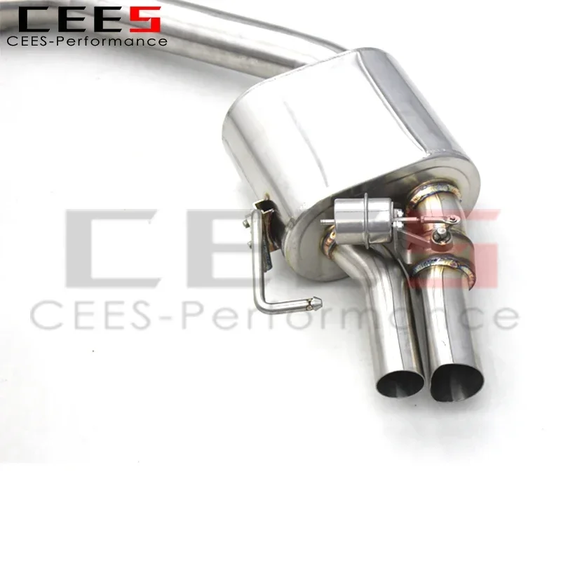 CEES escape Catback de acero inoxidable para Audi RS7 C7 4.0 T - imagen 2