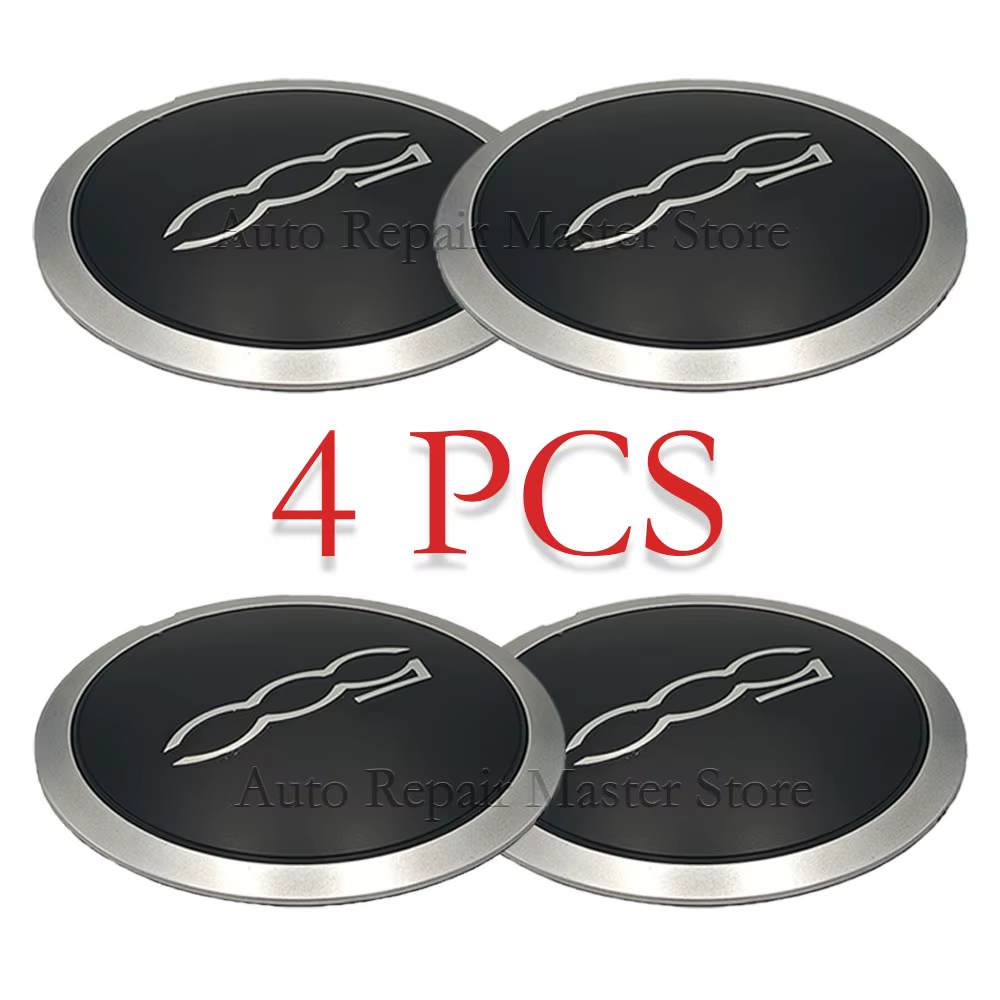 Tapacubos centrales de rueda 133 mm para Fiat 500 - imagen 3
