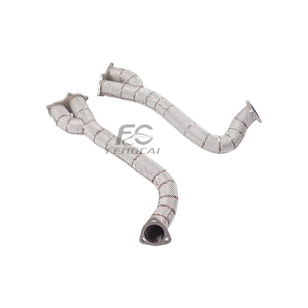 Tubo recto deportivo de acero inoxidable Porsche Cayman GTS/GT4 - imagen 3