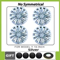 4PCS Sliver