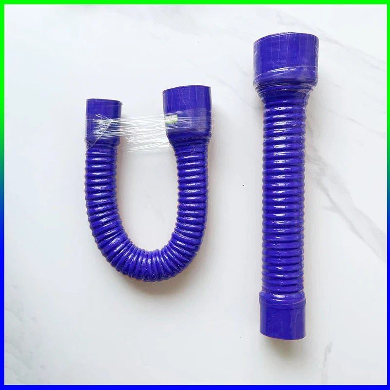 Tubo flexible silicona reductor diámetro universal alta presión azul - imagen 2