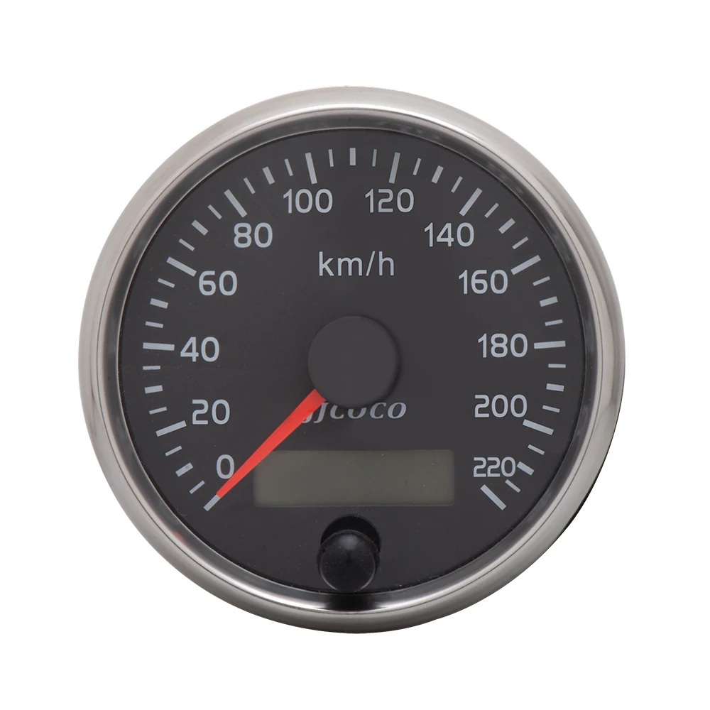 Velocímetro universal 85mm 220km/h con retroiluminación LED para coche - imagen 2