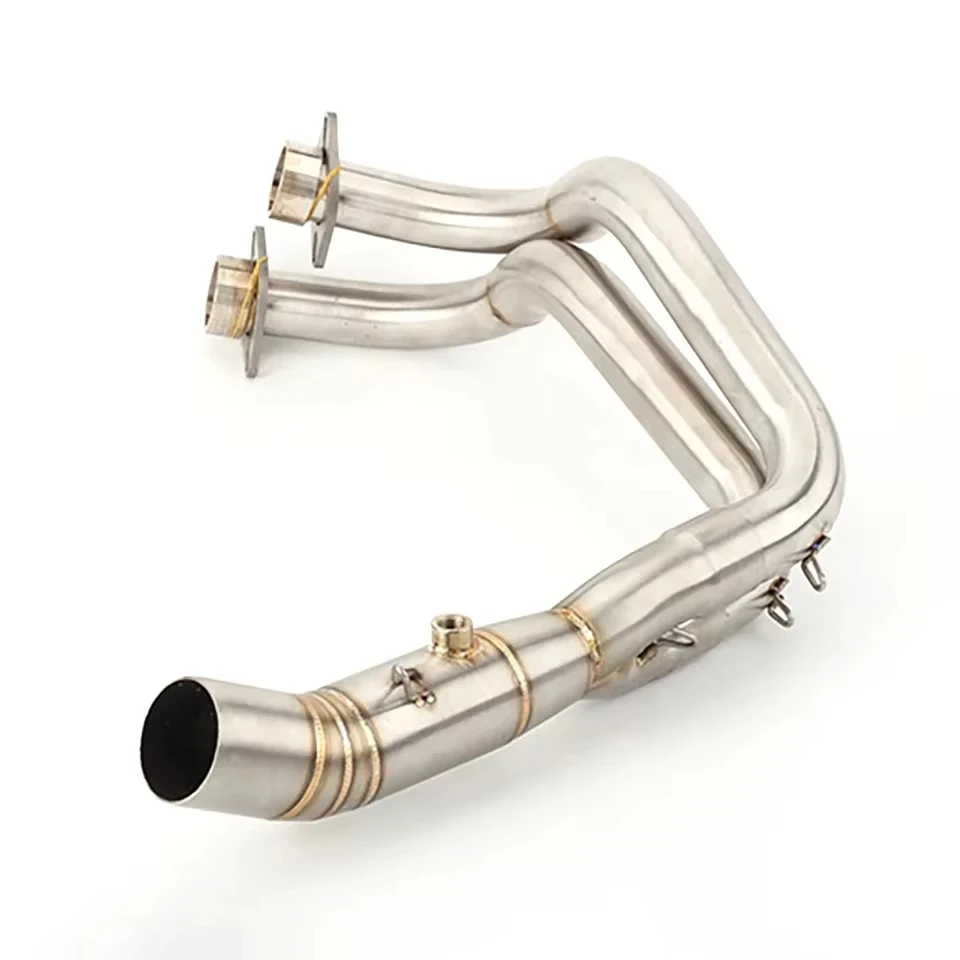 Para Yamaha MT-07 FZ-07 MT07 FZ07 XSR700 2014-2023 sistema de silenciador de tubo delantero de Escape sc motocicleta Escape modificado - imagen 3