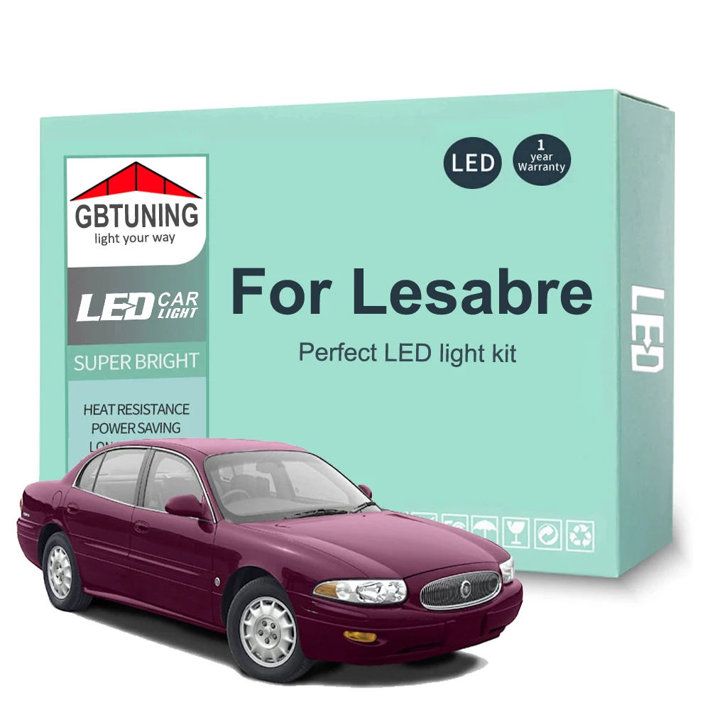 Kit bombillas LED CANBUS interior Buick Lesabre 2000-2005