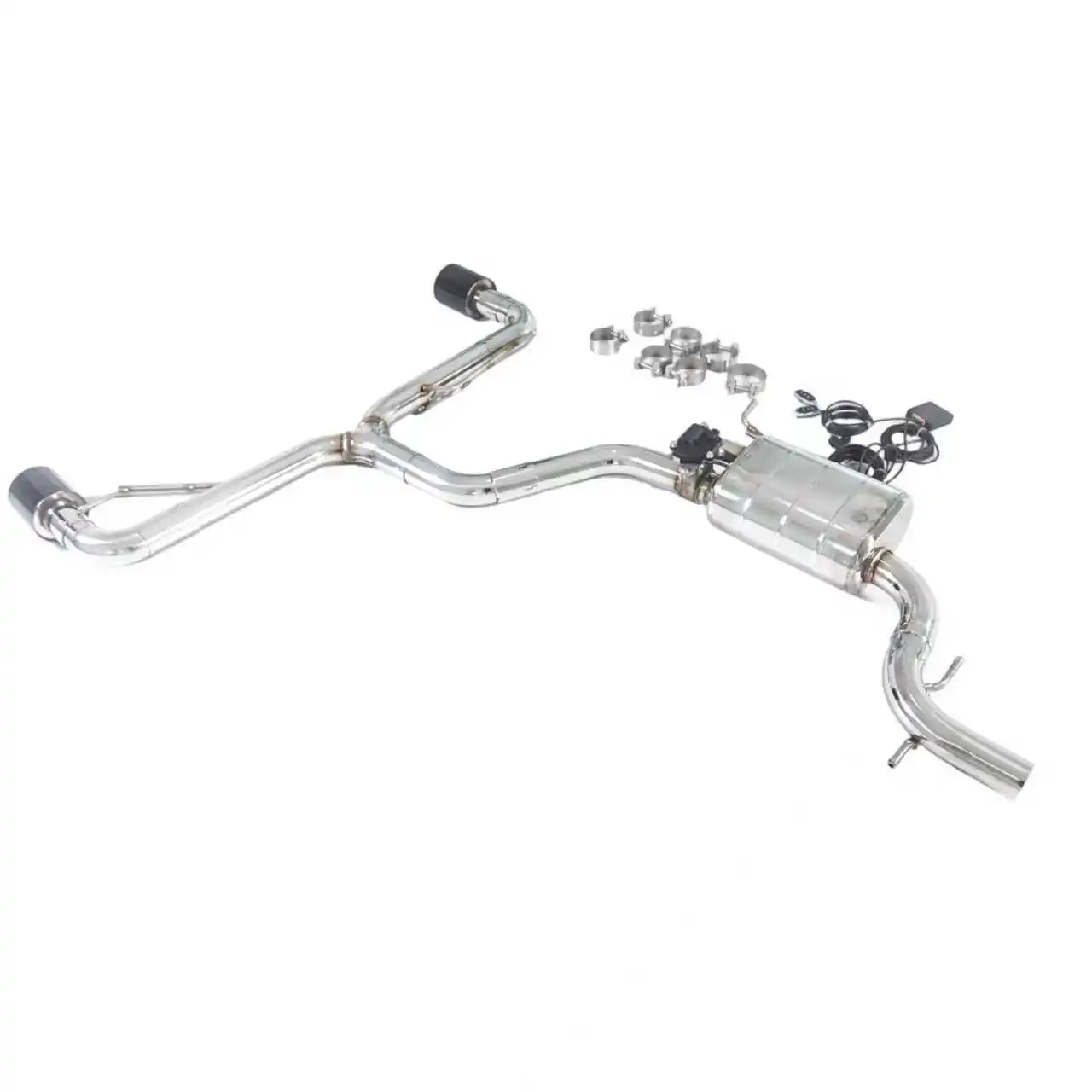 Escape GFC doble salida para VW Golf 6 GTI 2.0 T - acero inox - imagen 5