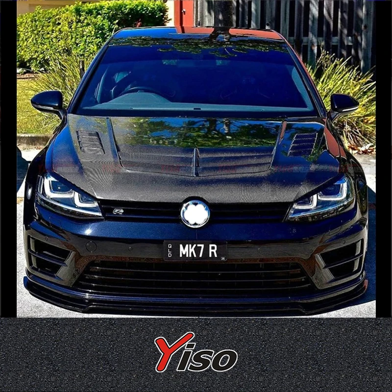 Cubierta de motor Varis de carbono para Golf 7 R, GTI y R-Line - imagen 5