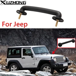 Soporte de parabrisas de coche, accesorios de bucle de manija para Jeep Wrangler JK TJ 1997-2017, soporte de sujeción hacia abajo, correa de capó