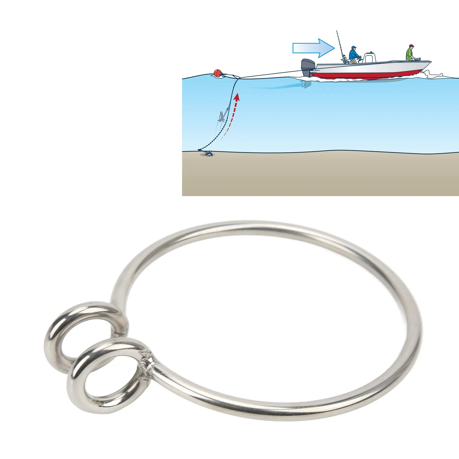 Sistema de recuperación marina en acero inoxidable para yates y barcos