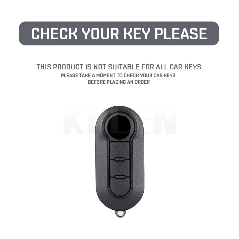Funda negra de TPU para llave de coche KOLEN