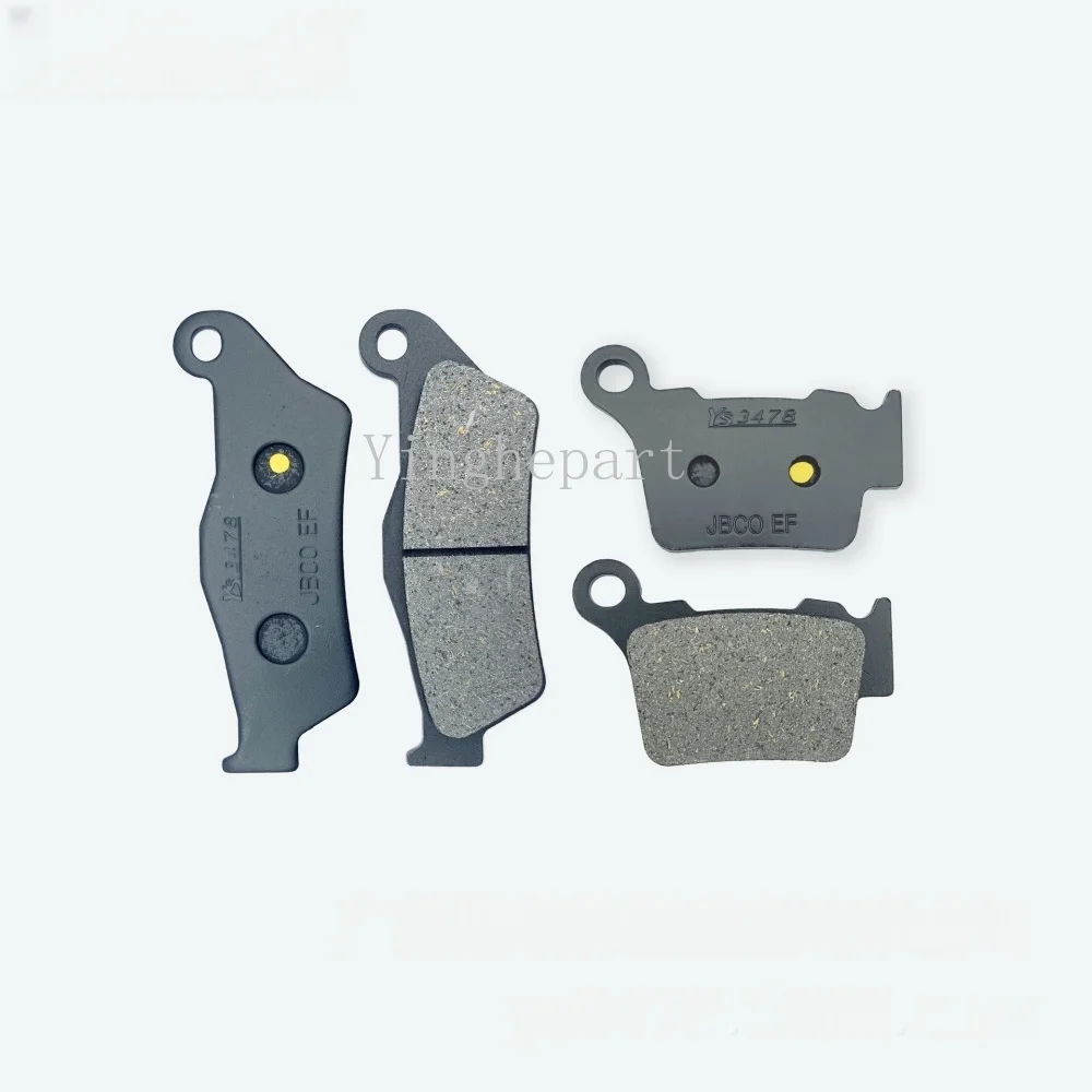 Pastillas de freno KTM EXC 250 4T delanteras y traseras 1999-2003