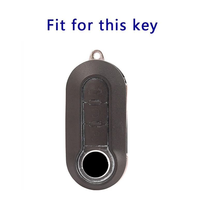 Funda TPU para llave Fiat Panda 500 y Ducato con botones - imagen 2